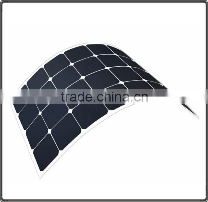 75w Monocrystalline Semi Flexible Solar Panel Module Price