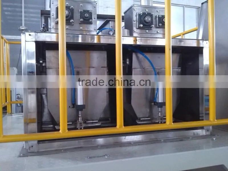 dry chemical powder bag filling machine, double hopper packing machine