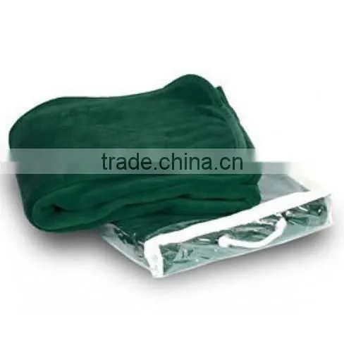 Soft Micro Coral Fleece Gifts Promotional Blanket