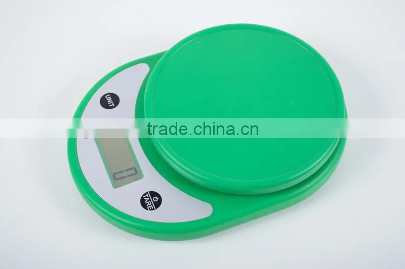 ABS material digital kitchen scale electronic food scale