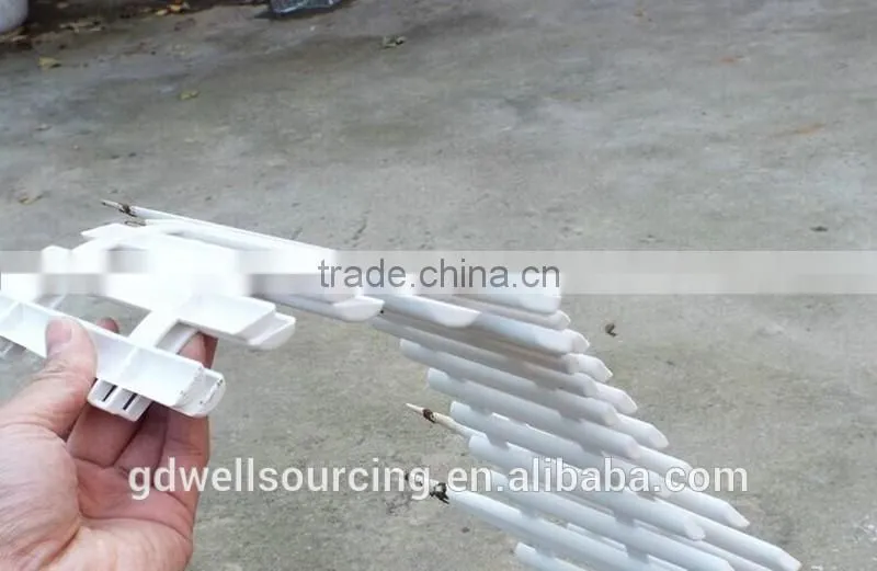 White Fence Plastic Fence Garden Fencing wholesale Foldable green garden fence good quality plastic garden gate