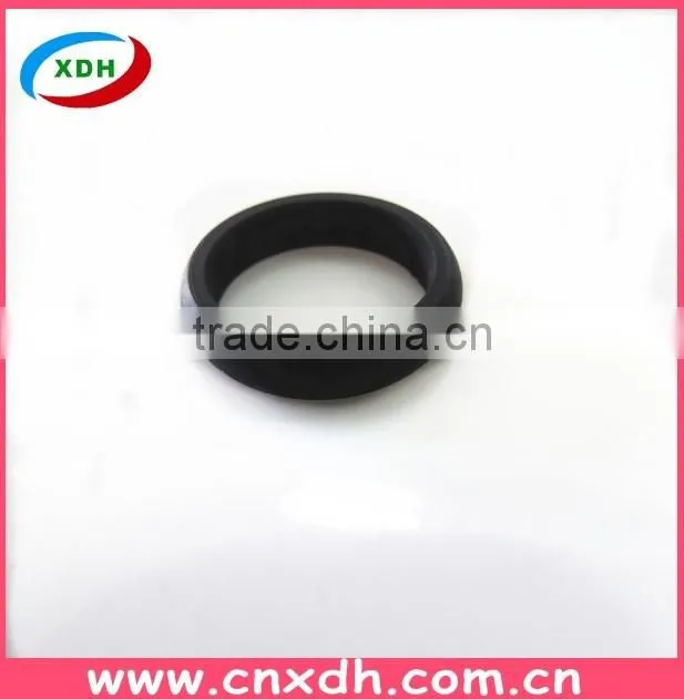 New Style Black Silicone Finger Ring