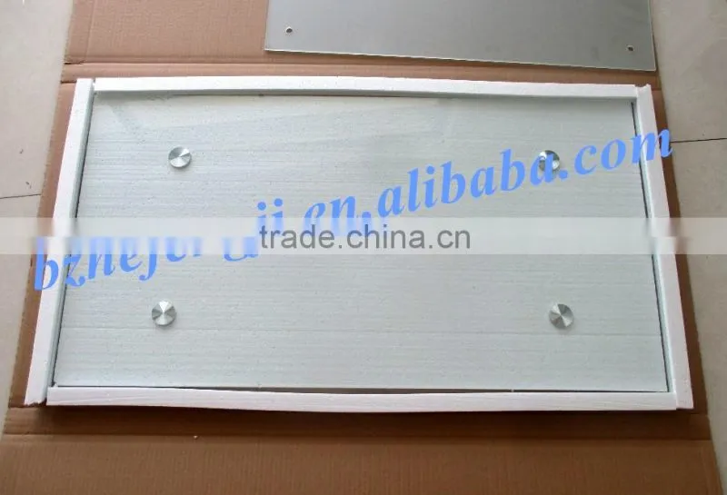 wholesale modern glass coffee table with mdf legs