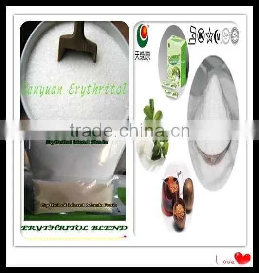 100% Natural Sweetener Erythritol Stevia
