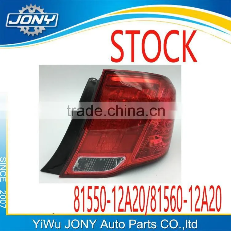 auto accessories stock selling good quality tail lamp for toyota corolla axio 212-19p7 OEM 81550-12A20 81560-12A20