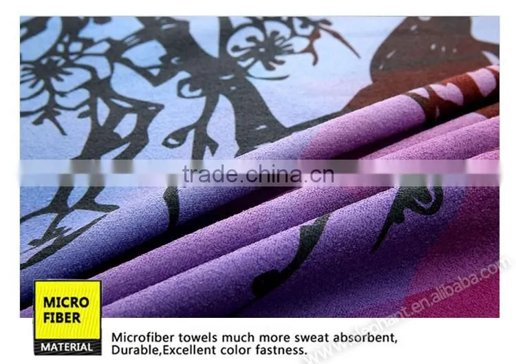 Quick dry China Supplier Sports Travelling Recyclable Customized yoga towel