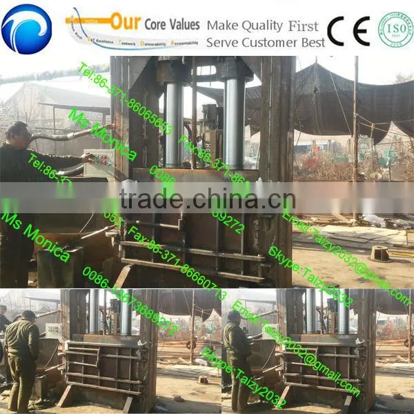 corn straw baler/steel scrap baler