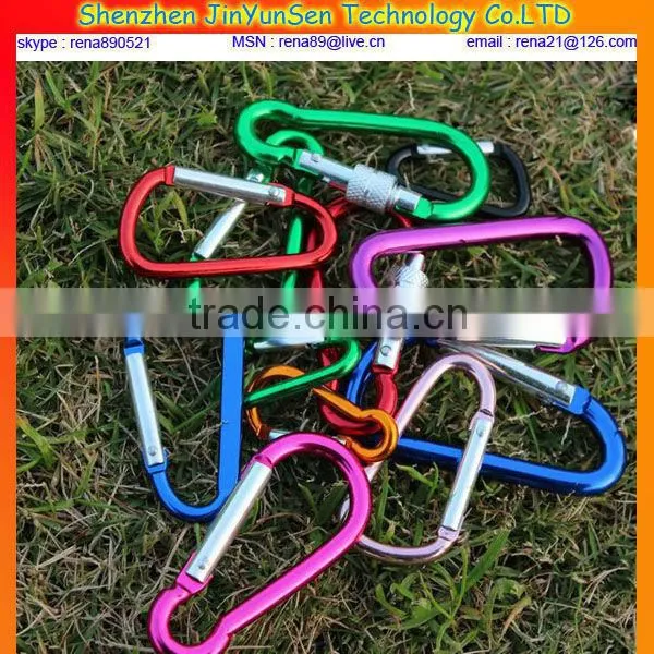 carabiner hook carabiner keychain carabiner bulk 6cm shenzhen factory