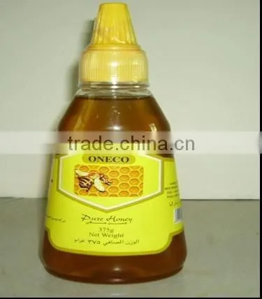 Syrup Honey in 500g honey syrup glass bottle