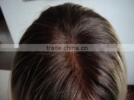 fashion lady lace wig body wavy natural looking stock or custom