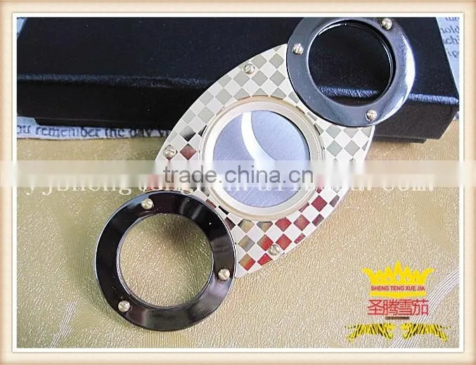 Double blade stainless steel cigar cutter 56 Ring