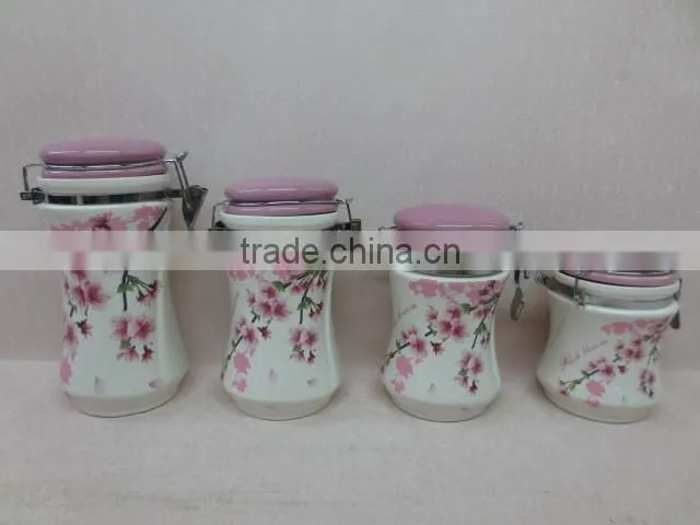 Flower Decal Ceramic Mug for Home/ Restaurant/Office