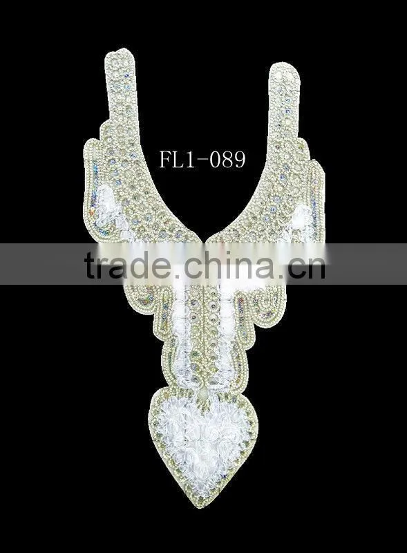 Beautiful fashion sequin butterfly applique