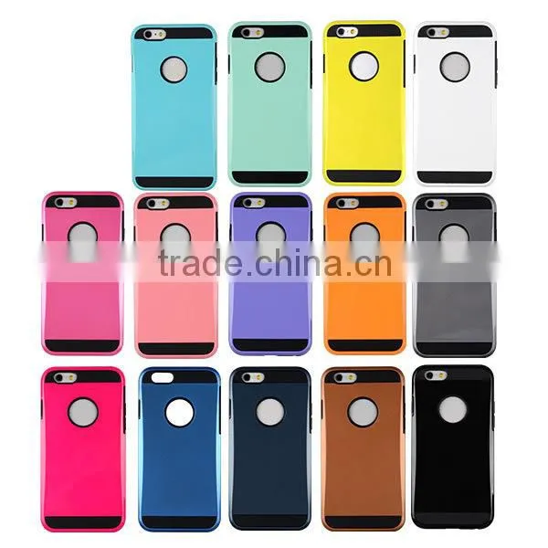 C&T 2 In 1 Dual Layer Hybrid TPU and Hard Case Cover For iPhone 6 Plus 5.5-inch