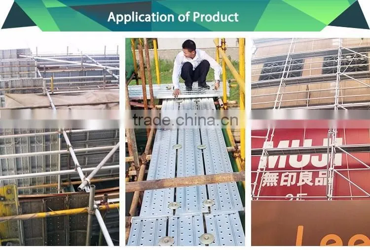 Scaffolding Used Steel Plank Galvanized Metal Board Construction Scaffolding Working Platform Steel Board