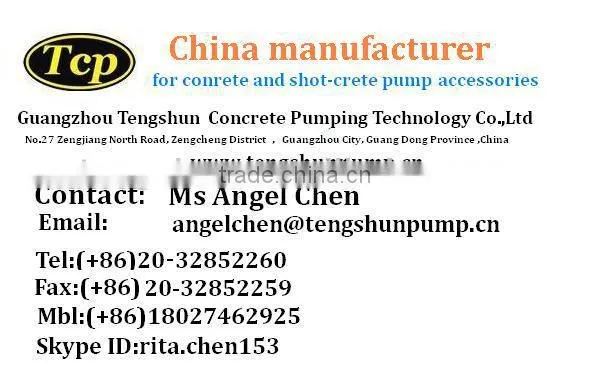 Strongly supply of Schwing/PM/Sany Concrete Pump Pipe Reducer from Guangzhou
