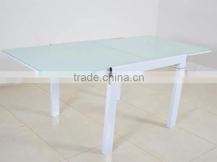 DT-4045 new modern folding glass dining Table