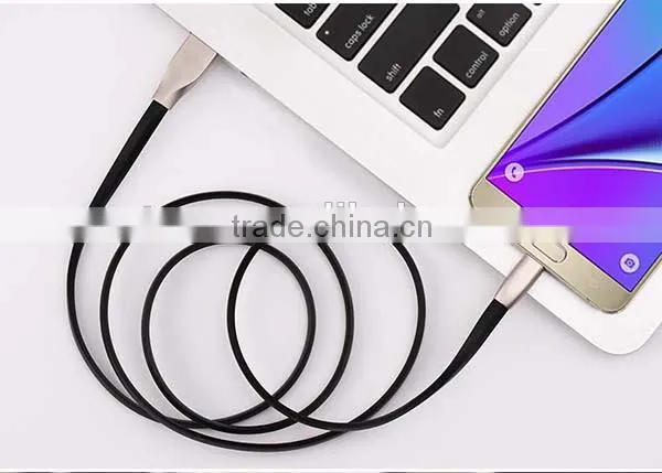Hot-selling macro usb cable for Samsung mobile phone data charging cable
