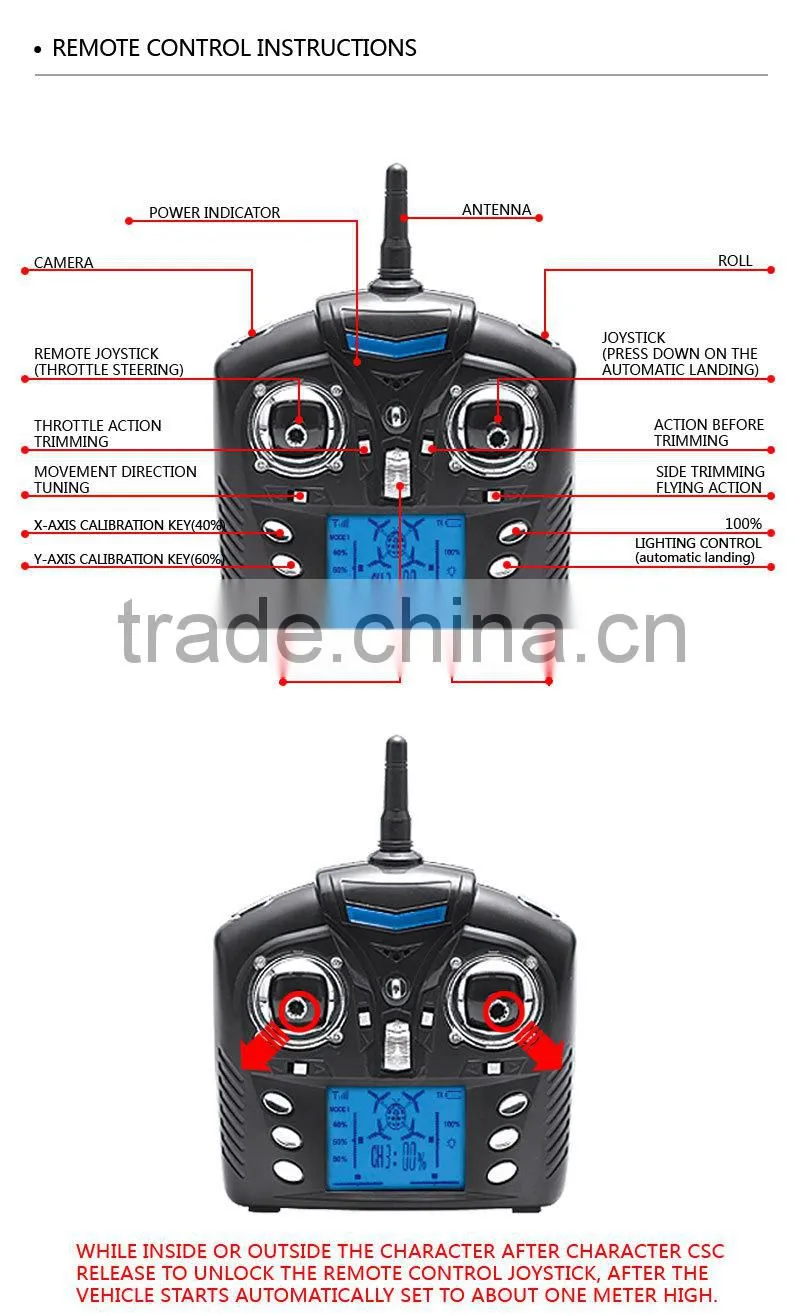WLTOYS unmanned aerial vehicle altitude holding quadcopter rc drone