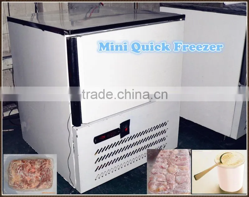 mini blast freezer for quick freezing and blast freezing