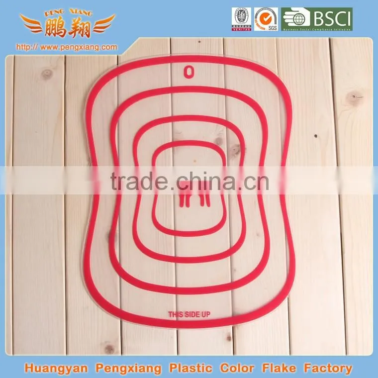 plastic anti-skid cutting board