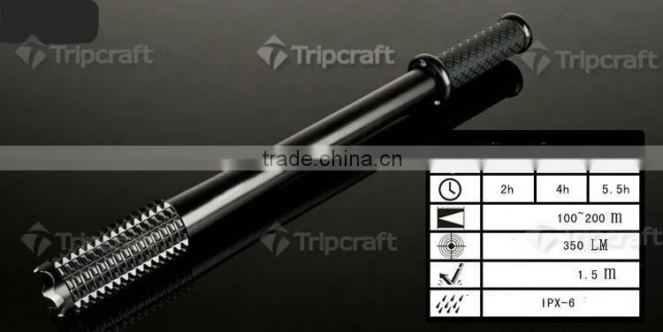 Self-defense Flashlight Q5 LED Flashlight Long Torch
