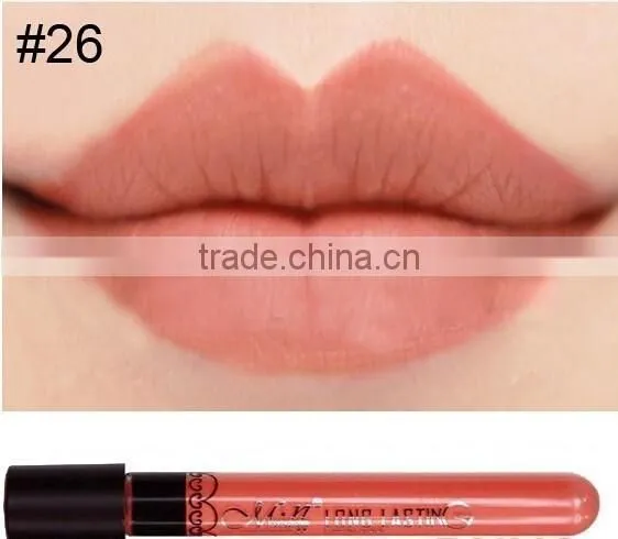 Menow 38colors matte lipstick waterproof long lasting liquid peel off lipstick