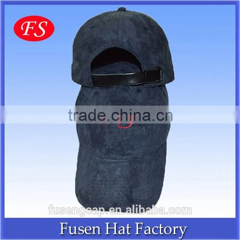 Wholesale Cheap Suede Baseball Hat 6 Panel Plain Blank Suede Baseball Cap