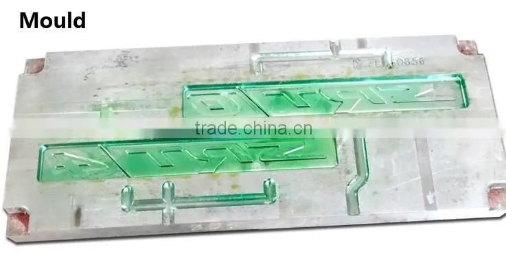 Factory direct sale chrome plastic car emblem for honda badge