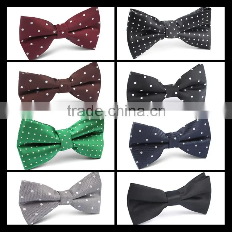 Wholesale men silk woven bow ties