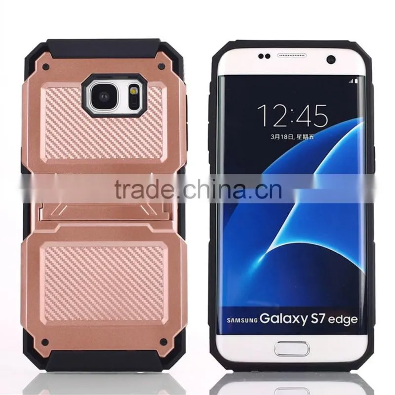 Newest 2 in 1 Hybird TPU+PC Hard Back Cover Case for iPhone 6 6s 6s Plus Samsung S7 S7 Edge Note 7 Armor Shockproof Cases