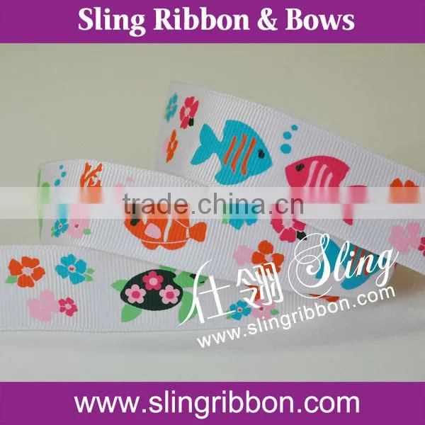 Wholesale 1 Leopard Printed Ribbon For Bows Material