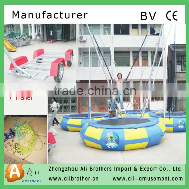 2013 hot sale CE Bungee Trampoline,bungee jumping