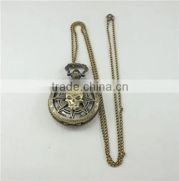Japan Movt Quartz Pocket Watch For Men