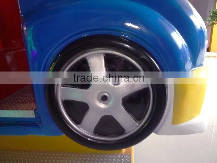 Happy Child's love kids coin operated game machine MP4 kiddie ride Italy racing