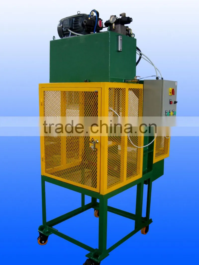 jiangsu hydraulic rubber bale cutter
