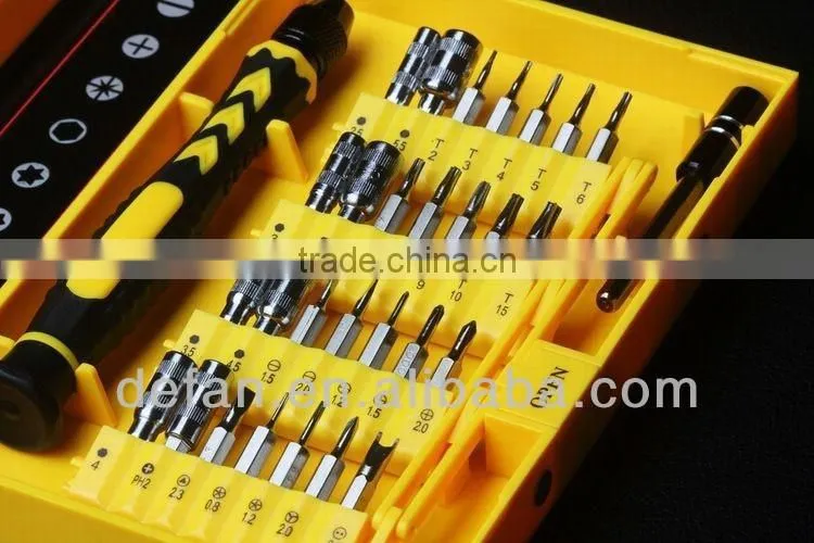 38 in 1 Multifunctional Screwdriver Tool Set for PC Mobile Phone Repair