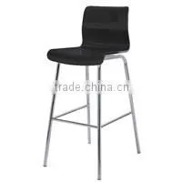 Black High Quality Wood and Metal Chair for Dining Rooms