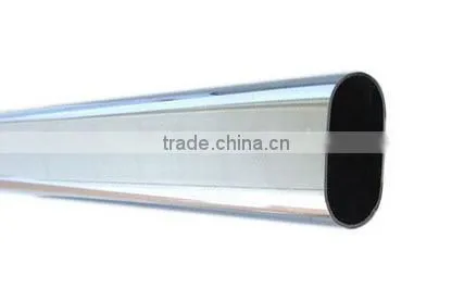 Metal chrome 15*30 oval tube