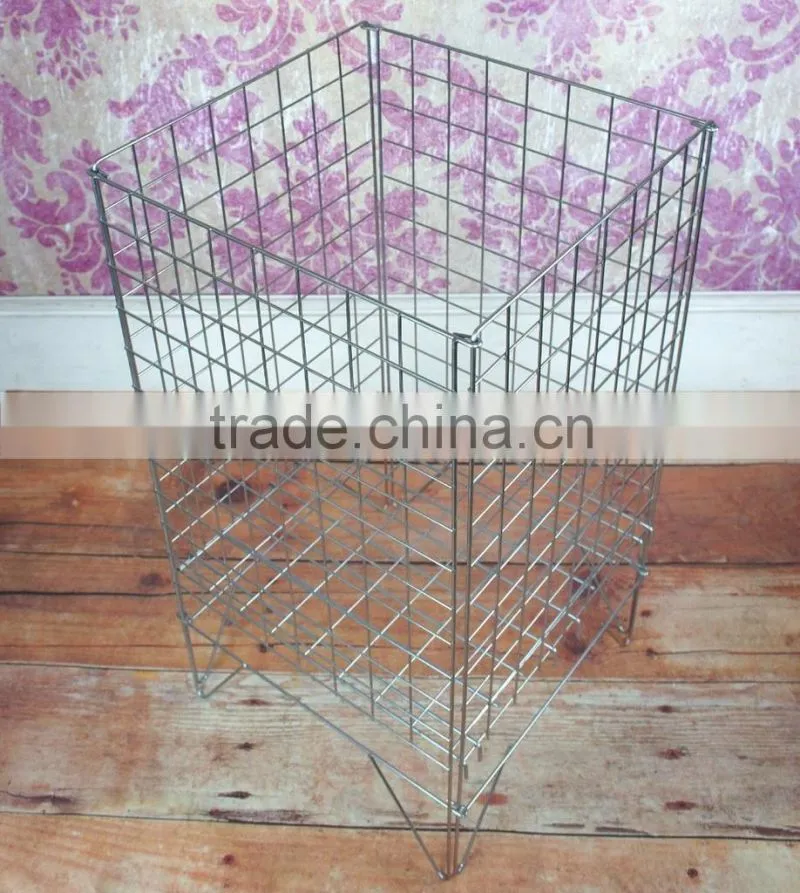 Economy Dump Bin -Hot Sale Wire Dump Bin Display rack