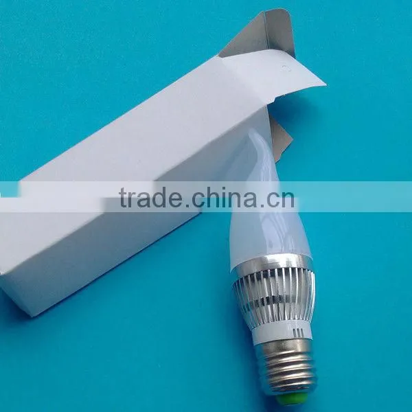 LED home light white LED candle light 3W