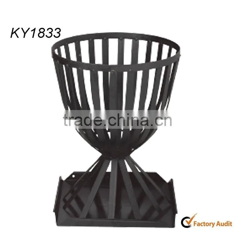 Wrought-iron lattice fire pit from china
