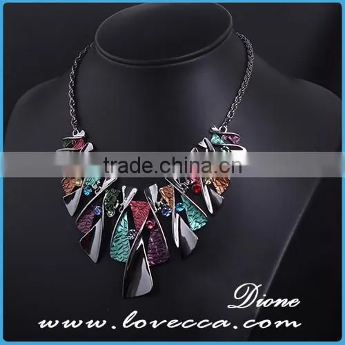 Africa bridal wedding gift jewelry elegant fashion flower necklace jewelry sets