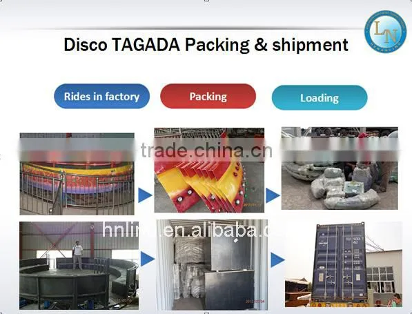 Super attractive break dance! Lino amusement equipment mini tagada disco for sale