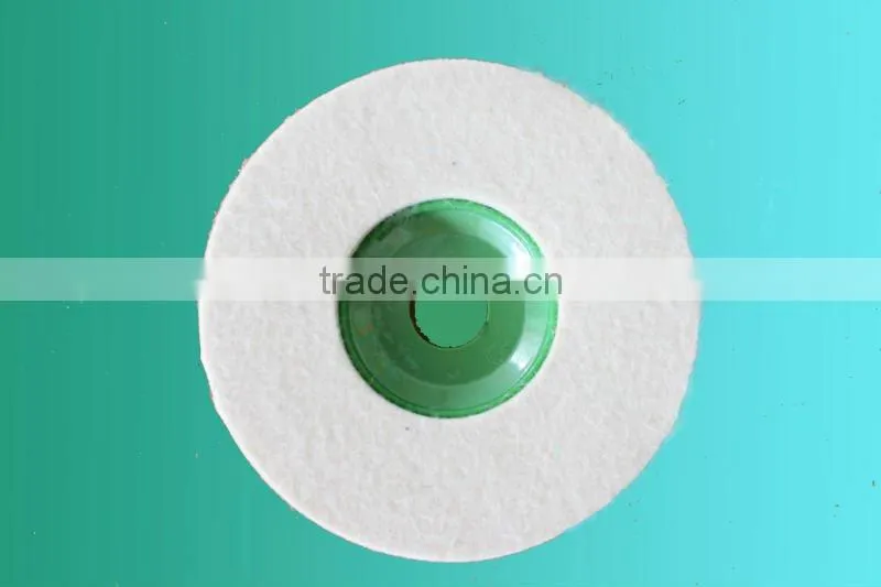 4 Inch 100x8x16mm Wool Polishing Disc