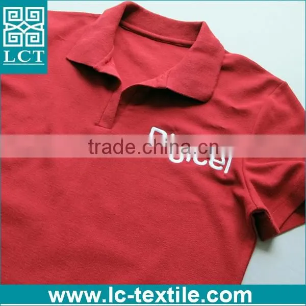 LCTN1781solid color fitness red new model t shirt for women