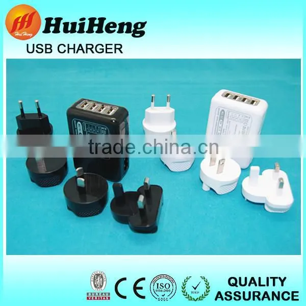 Hot sale 4 port usb wall charger 4-port usb wall charger uk eu us