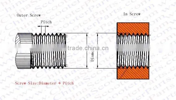 M10 Clutch Bell 33CC 36CC 43CC 47CC 49CC Mini Moto Chopper Scooter Pit Dirt Pocket ATV Quad Go Kart Buggy Parts