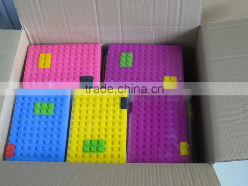 A5 brand notebook- silicone cover with raised studs