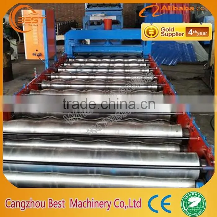 Metal Roof Tile Roller Forming Machinery
